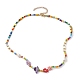 ожерелья из цветочного стекла и жемчуга из бисера(NJEW-JN04677-01)-4