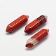 Faceted Natural Red Jasper Beads(G-K006-30mm-01)-1