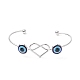 Resin Evil Eye with Heart Cuff Bangle(BJEW-JB09340)-1