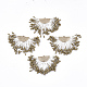 Décorations pendentif pompon en polycoton (coton polyester)(X-FIND-T041-12)-1