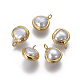 Natural Cultured Freshwater Pearl Pendants(X-PEAR-F011-55G)-1
