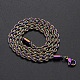 304 Stainless Steel Rope Chain Necklaces(NJEW-T012-03-51-Q)-2