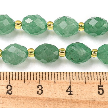 Natural Green Aventurine Beads Strands(G-N342-42)-5