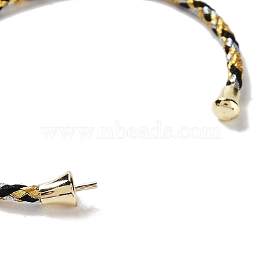 fabrication de bracelets manchette en acier inoxydable(MAK-C004-01G-10)-3