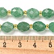 Natural Green Aventurine Beads Strands(G-N342-42)-5