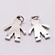 316 Surgical Stainless Steel Pendants(STAS-K116-01P-A)-1