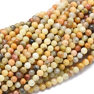 Natural Crazy Lace Agate Beads Strands, Round, 2mm, Hole: 0.5mm, about 195pcs/strand, 15.35 inch(39cm)(G-A177-04-20)