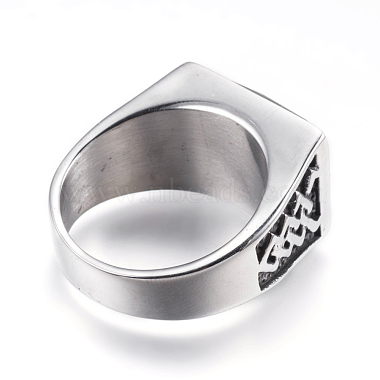 304 Stainless Steel Wide Band Rings(RJEW-G092-23)-2