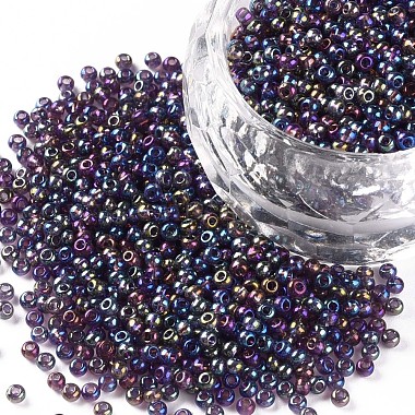 2mm SlateBlue Glass Beads