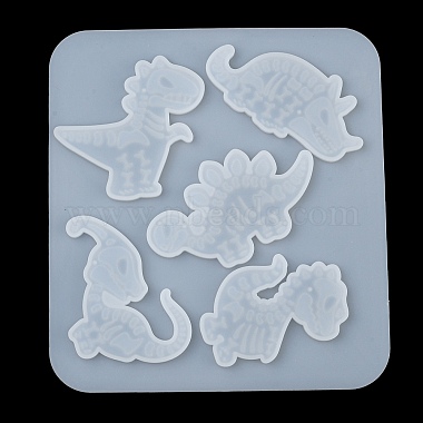 moldes colgantes de silicona diy esqueleto de dinosaurio(SIMO-H012-01A)-4