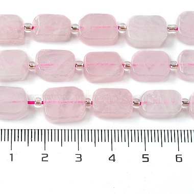 Natural Rose Quartz Beads Strands(G-C098-A15-01)-5