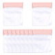 10Pcs Rectangle EVA Resealable Packaging Bags(ABAG-TA0001-28C)-1