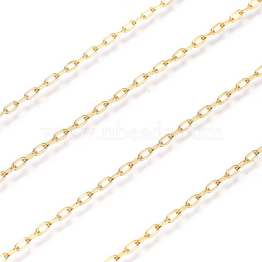 Brass Cable Chains(CHC011Y-G)-3