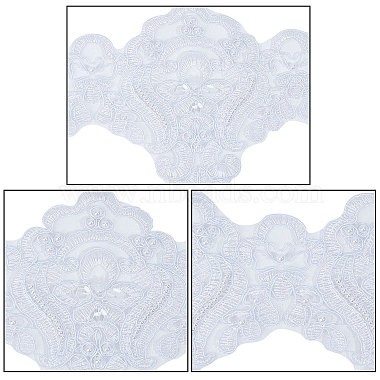 Polyester Lace Trim(OCOR-WH0070-43B)-6
