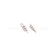 Fishing Spring Pins, Fishing Accessories, Platinum, 15x4mm, Hole: 2.5mm(FIND-WH0090-72)