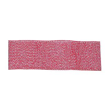 Glitter Metallic Ribbon, Sparkle Ribbon, with Silver Metallic Cords, Valentine's Day Gifts Boxes Packages, Red, 1/4 inch(6mm), about 33yards/roll(30.1752m/roll), 10rolls/group
