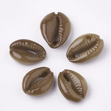 Spray Painted Natural Cowrie Shell Beads(X-SHEL-S274-26)-2