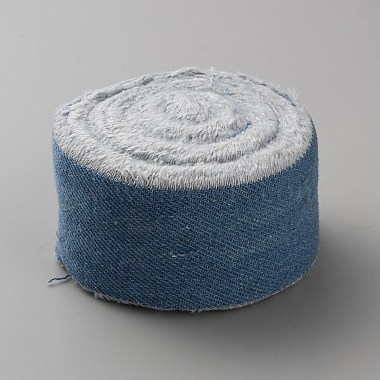 Polyester Lace Trim Ribbon(OCOR-WH0108-19B)-2