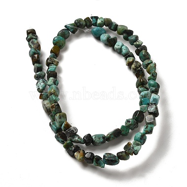 Natural African Turquoise(Jasper) Beads Strands(G-D081-A05)-2