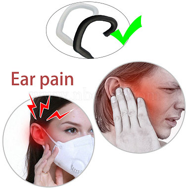 Reusable Silicone Ear Hook(AJEW-GF0001-05B)-6