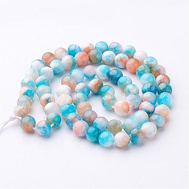 Natural Persian Jade Beads Strands(G-D434-6mm-16)-3