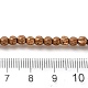 galvanisierte synthetische nichtmagnetische Hämatitperlenstränge(G-C154-A01-01E)-4