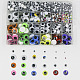 PandaHall Elite 1Box Craft Plastic Wiggle Googly Eyes Cabochons Set(DOLL-PH0001-06)-1