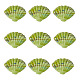 10St&uuml;ck handgefertigte Lampwork-Perlen(LAMP-TADJ0001-07A)-2