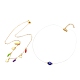 Brass Cable Chains Pendant Necklaces Sets(NJEW-JN03721-02)-1