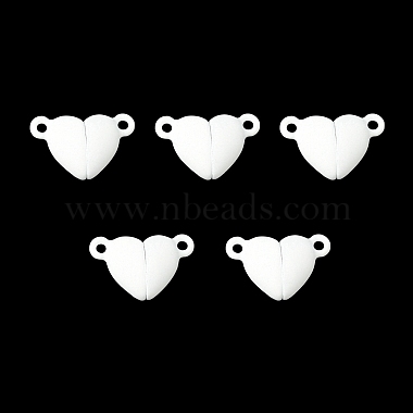 White Heart Alloy Magnetic Clasps