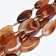 Natural Banded Agate/Striped Agate Beads Strands(G-L544-024A)-1