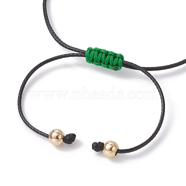 Alloy Enamel Clover Charm Bracelet(BJEW-JB09962)-6