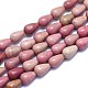 Natural Rhodonite Beads Strands(G-K310-G02)-1
