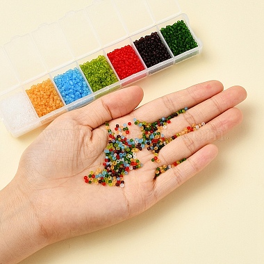 3500Pcs 7 Colors 12/0 Glass Round Seed Beads(SEED-YW0001-21)-8