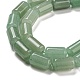 естественный зеленый авантюрин бисер нитей(G-Q004-A01-01)-4