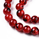 Brins de perles de coquille d'eau douce naturelles teintes de style drawbench(SHEL-T019-01E)-2
