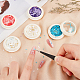 5 Boxes 5 Colors Nail Art Sakura Sequins Glitter & Metal Ball Nails DIY Decorations Set(MRMJ-OC0003-40)-3
