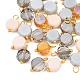 30Pcs Electroplate Glass Pendants(PALLOY-YW00145-03)-1