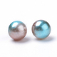 Perles acrylique imitation arc-en-ciel(OACR-R065-6mm-09)-2
