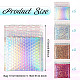 20Pcs 4 Colors Double-faced Laser Bubble Packaging Bags(AJEW-TA0001-87)-4