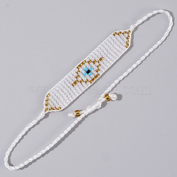 Bohemian Style Beaded Devil Eye Bracelet for Women, Imported from Source.(VM6183-2)
