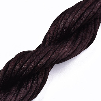 Polyester Thread, Coconut Brown, 2mm, about 10m/bundle