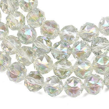 Transparent Electroplate Glass Beads Strands(EGLA-N002-34C-B04)-4