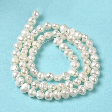 Natural Cultured Freshwater Pearl Beads Strands(PEAR-E017-03)-3