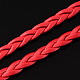 Braided Imitation Leather Cords(LC-S002-5mm-01)-2