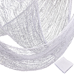 1Pc Halloween Decorative Gauze, for DIY Craft Party Decorations Supplies, White, 5000x1000x0.5mm(DIY-GF0011-75A)