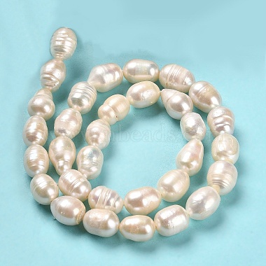 hebras de perlas de agua dulce cultivadas naturales(PEAR-E016-064)-3