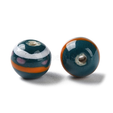 Handmade Porcelain Beads(PORC-G011-02E)-2