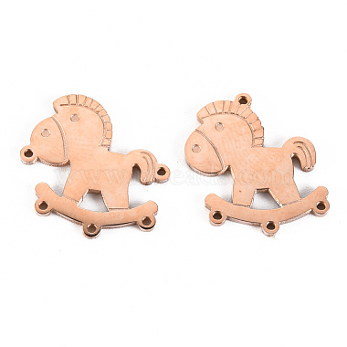 Rose Gold Horse 316 Surgical Stainless Steel Links