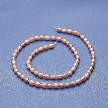 Natural Cultured Freshwater Pearl Beads Strands(PEAR-P060-06A)-2